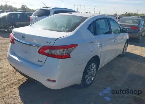 2014 Nissan Sentra Sv из США, поврежденный, VIN 3N1AB7AP2EY284699